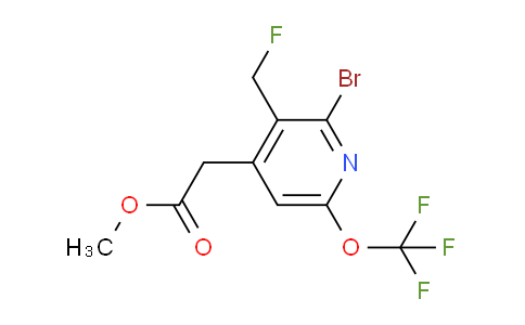 AM23556 | 1803615-77-1 | Methyl 2-bromo-3-(fluoromethyl)-6-(trifluoromethoxy)pyridine-4-acetate