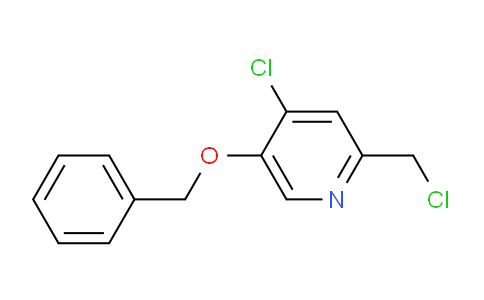 5-(Benzyloxy)-4-chloro-2-(chloromethyl)pyridine