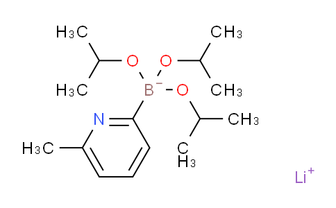 AM235572 | 1256364-24-5 | Lithium triisopropoxy(6-methylpyridin-2-yl)borate