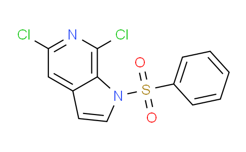 AM235590 | 1227270-60-1 | 5,7-Dichloro-1-(phenylsulfonyl)-1H-pyrrolo[2,3-c]pyridine