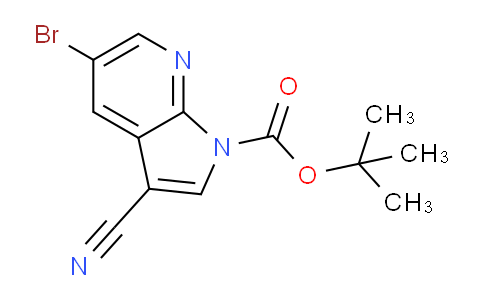 AM235591 | 1207625-55-5 | tert-Butyl 5-bromo-3-cyano-1H-pyrrolo[2,3-b]pyridine-1-carboxylate