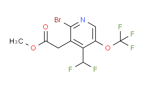 AM23563 | 1804550-64-8 | Methyl 2-bromo-4-(difluoromethyl)-5-(trifluoromethoxy)pyridine-3-acetate