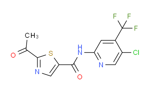 AM235649 | 1095825-46-9 | 2-Acetyl-N-(5-chloro-4-(trifluoromethyl)pyridin-2-yl)thiazole-5-carboxamide