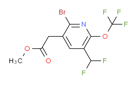 AM23565 | 1804729-51-8 | Methyl 2-bromo-5-(difluoromethyl)-6-(trifluoromethoxy)pyridine-3-acetate