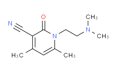 AM235652 | 1267008-06-9 | 1-(2-(Dimethylamino)ethyl)-4,6-dimethyl-2-oxo-1,2-dihydropyridine-3-carbonitrile