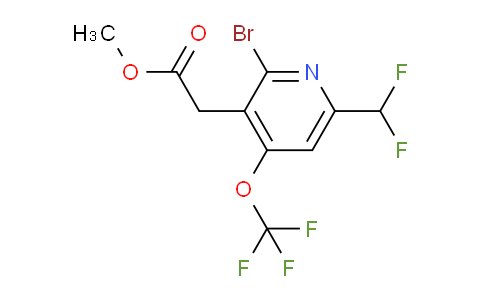 AM23566 | 1804752-08-6 | Methyl 2-bromo-6-(difluoromethyl)-4-(trifluoromethoxy)pyridine-3-acetate