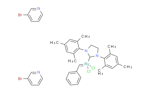 AM235679 | 900169-53-1 | Dichloro[1,3-bis(2,4,6-trimethylphenyl)-2-imidazolidinylidene](benzylidene)bis(3-bromopyridine)ruthenium(II)