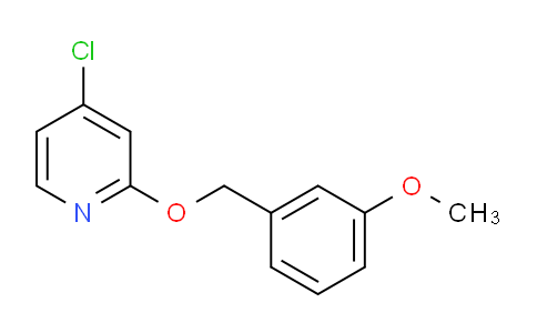 AM235688 | 1346707-13-8 | 4-Chloro-2-((3-methoxybenzyl)oxy)pyridine