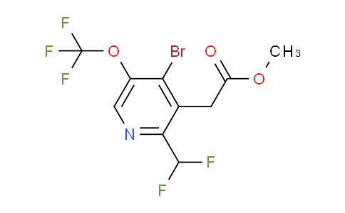 AM23569 | 1804363-69-6 | Methyl 4-bromo-2-(difluoromethyl)-5-(trifluoromethoxy)pyridine-3-acetate