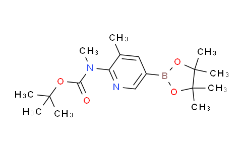 AM235698 | 1032758-82-9 | tert-Butyl methyl(3-methyl-5-(4,4,5,5-tetramethyl-1,3,2-dioxaborolan-2-yl)pyridin-2-yl)carbamate