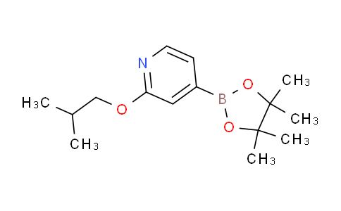 AM235709 | 1346707-87-6 | 2-Isobutoxy-4-(4,4,5,5-tetramethyl-1,3,2-dioxaborolan-2-yl)pyridine