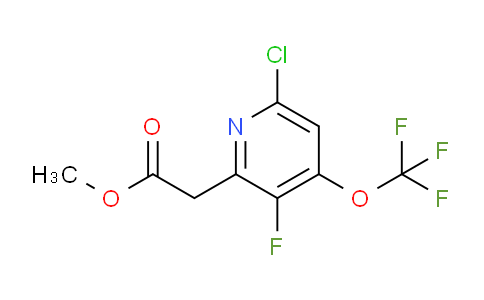 AM23571 | 1806111-77-2 | Methyl 6-chloro-3-fluoro-4-(trifluoromethoxy)pyridine-2-acetate