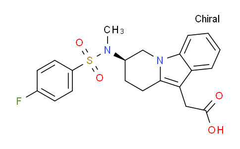 AM235713 | 1218918-62-7 | (R)-2-(7-(4-Fluoro-N-methylphenylsulfonamido)-6,7,8,9-tetrahydropyrido[1,2-a]indol-10-yl)acetic acid