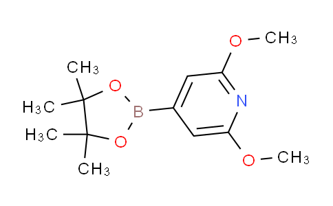 AM235736 | 1150561-54-8 | 2,6-Dimethoxy-4-(4,4,5,5-tetramethyl-1,3,2-dioxaborolan-2-yl)pyridine