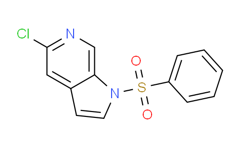 5-Chloro-1-(phenylsulfonyl)-1H-pyrrolo[2,3-c]pyridine