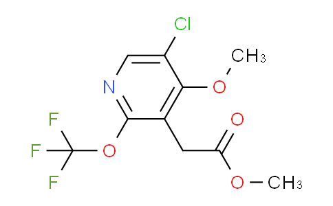 AM23579 | 1804695-74-6 | Methyl 5-chloro-4-methoxy-2-(trifluoromethoxy)pyridine-3-acetate