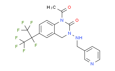 AM235810 | 337458-27-2 | 1-Acetyl-6-(perfluoropropan-2-yl)-3-((pyridin-3-ylmethyl)amino)-3,4-dihydroquinazolin-2(1H)-one