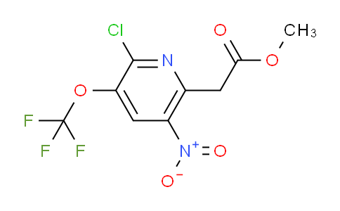 AM23582 | 1803996-51-1 | Methyl 2-chloro-5-nitro-3-(trifluoromethoxy)pyridine-6-acetate