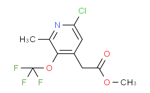 AM23583 | 1804560-55-1 | Methyl 6-chloro-2-methyl-3-(trifluoromethoxy)pyridine-4-acetate