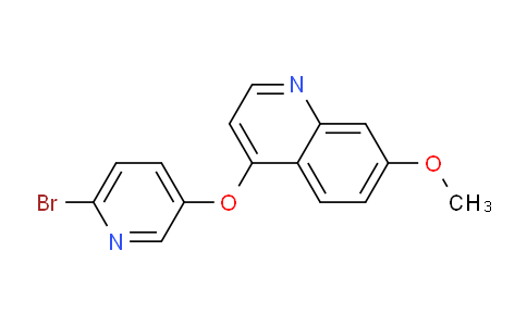 AM235861 | 1039046-54-2 | 4-((6-Bromopyridin-3-yl)oxy)-7-methoxyquinoline