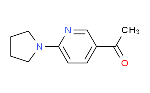1-(6-(Pyrrolidin-1-yl)pyridin-3-yl)ethanone