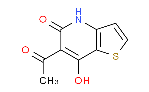 6-Acetyl-7-hydroxythieno[3,2-b]pyridin-5(4H)-one