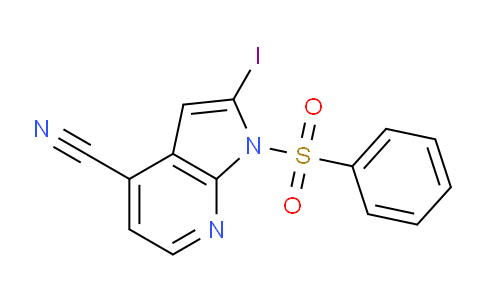 AM235949 | 1227270-55-4 | 2-Iodo-1-(phenylsulfonyl)-1H-pyrrolo[2,3-b]pyridine-4-carbonitrile