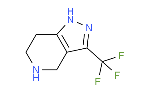 3-(Trifluoromethyl)-4,5,6,7-tetrahydro-1H-pyrazolo[4,3-c]pyridine