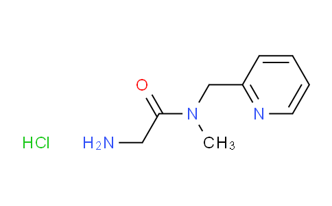 AM235974 | 1417793-78-2 | 2-Amino-N-methyl-N-(pyridin-2-ylmethyl)acetamide hydrochloride