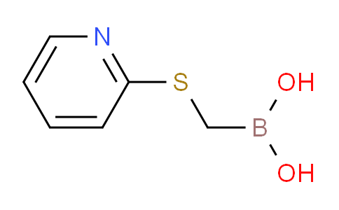 ((Pyridin-2-ylthio)methyl)boronic acid