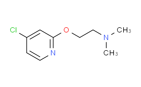 AM235982 | 1346708-18-6 | 2-((4-Chloropyridin-2-yl)oxy)-N,N-dimethylethanamine