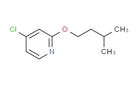 4-Chloro-2-(isopentyloxy)pyridine