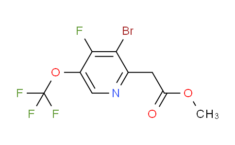AM23601 | 1804575-36-7 | Methyl 3-bromo-4-fluoro-5-(trifluoromethoxy)pyridine-2-acetate