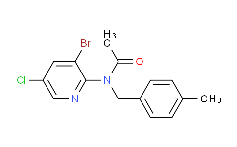 AM236018 | 945624-06-6 | N-(3-Bromo-5-chloropyridin-2-yl)-N-(4-methylbenzyl)acetamide