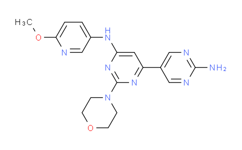 AM236020 | 944396-88-7 | N6-(6-Methoxypyridin-3-yl)-2-morpholino-[4,5'-bipyrimidine]-2',6-diamine