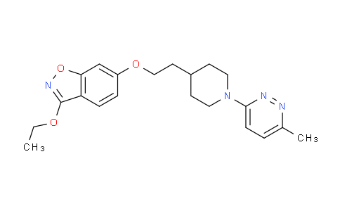 3-Ethoxy-6-(2-(1-(6-methylpyridazin-3-yl)piperidin-4-yl)ethoxy)benzo[d]isoxazole