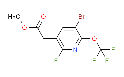 AM23603 | 1803621-81-9 | Methyl 3-bromo-6-fluoro-2-(trifluoromethoxy)pyridine-5-acetate