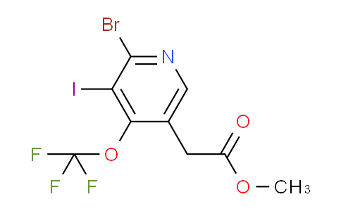 AM23604 | 1806219-63-5 | Methyl 2-bromo-3-iodo-4-(trifluoromethoxy)pyridine-5-acetate