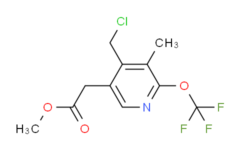 AM23606 | 1361876-86-9 | Methyl 4-(chloromethyl)-3-methyl-2-(trifluoromethoxy)pyridine-5-acetate