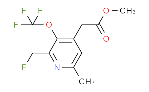 AM23608 | 1361794-46-8 | Methyl 2-(fluoromethyl)-6-methyl-3-(trifluoromethoxy)pyridine-4-acetate