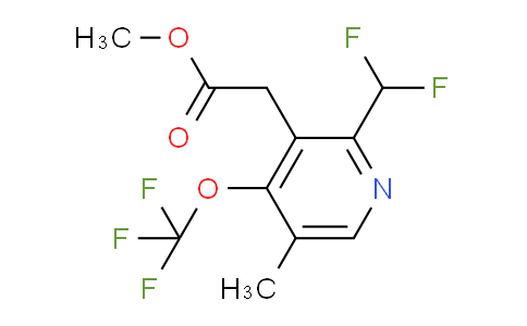 AM23609 | 1361921-53-0 | Methyl 2-(difluoromethyl)-5-methyl-4-(trifluoromethoxy)pyridine-3-acetate