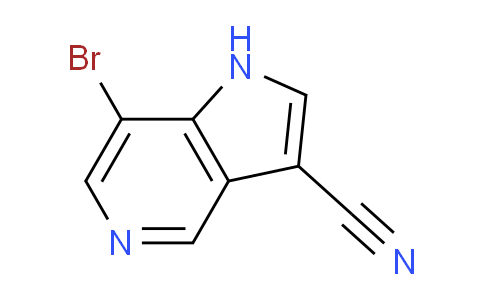 7-Bromo-1H-pyrrolo[3,2-c]pyridine-3-carbonitrile