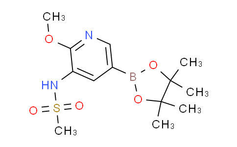 AM236119 | 1083326-75-3 | N-(2-Methoxy-5-(4,4,5,5-tetramethyl-1,3,2-dioxaborolan-2-yl)pyridin-3-yl)methanesulfonamide