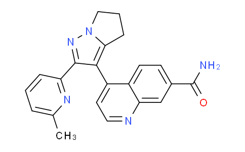 AM236142 | 476477-15-3 | 4-(2-(6-Methylpyridin-2-yl)-5,6-dihydro-4H-pyrrolo[1,2-b]pyrazol-3-yl)quinoline-7-carboxamide