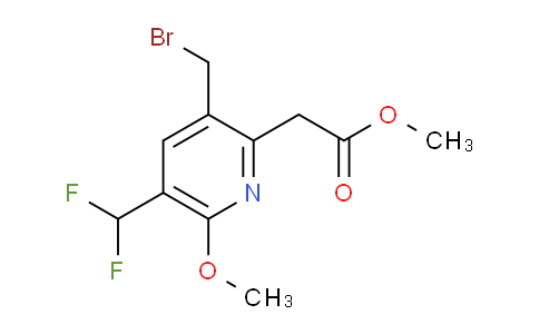 AM23615 | 1361811-60-0 | Methyl 3-(bromomethyl)-5-(difluoromethyl)-6-methoxypyridine-2-acetate