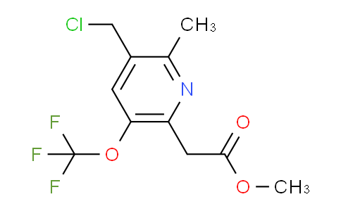 AM23618 | 1361786-89-1 | Methyl 3-(chloromethyl)-2-methyl-5-(trifluoromethoxy)pyridine-6-acetate
