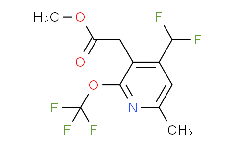 AM23619 | 1361737-39-4 | Methyl 4-(difluoromethyl)-6-methyl-2-(trifluoromethoxy)pyridine-3-acetate