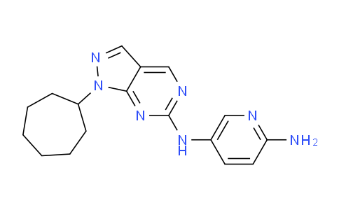 AM236206 | 1352193-42-0 | N5-(1-Cycloheptyl-1H-pyrazolo[3,4-d]pyrimidin-6-yl)pyridine-2,5-diamine