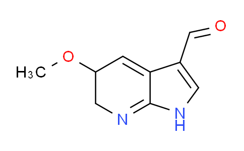 AM236228 | 183208-38-0 | 5-Methoxy-5,6-dihydro-1H-pyrrolo[2,3-b]pyridine-3-carbaldehyde
