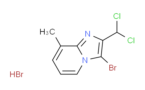 3-Bromo-2-(dichloromethyl)-8-methylimidazo[1,2-a]pyridine hydrobromide